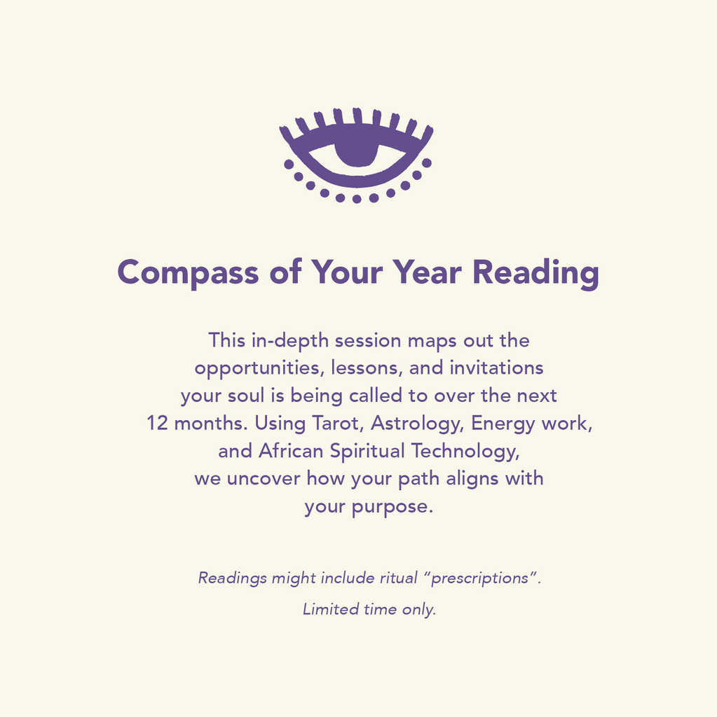 Compass of Your Year Reading (Via Zoom)