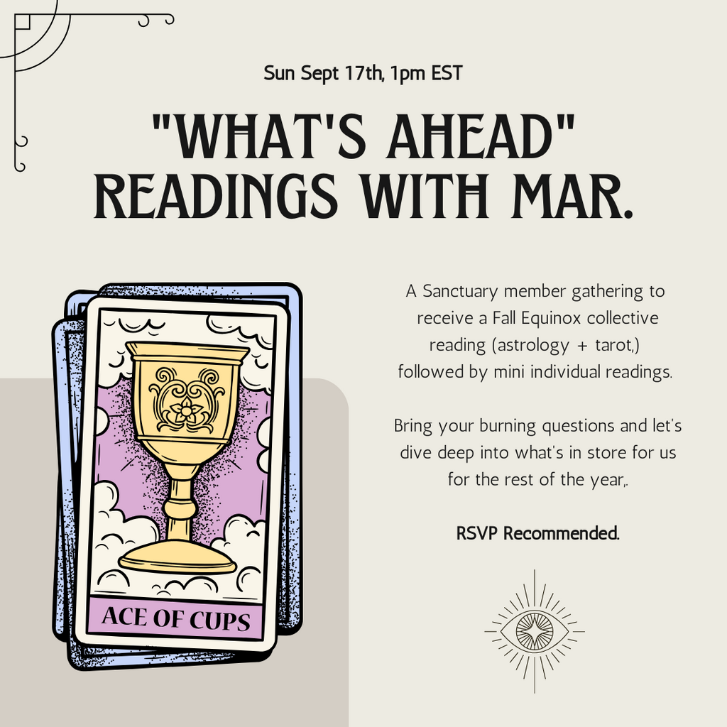 "What's Ahead" Readings with Mar
