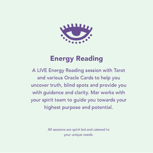 Energy Reading & Guidance (Via Zoom)